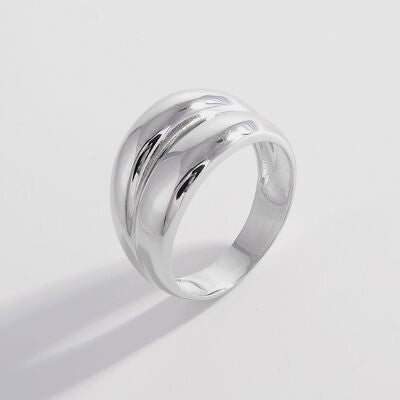 925 Sterling Silver Bulging Ring