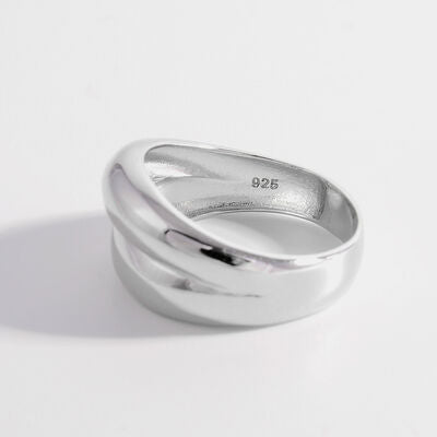 925 Sterling Silver Bulging Ring